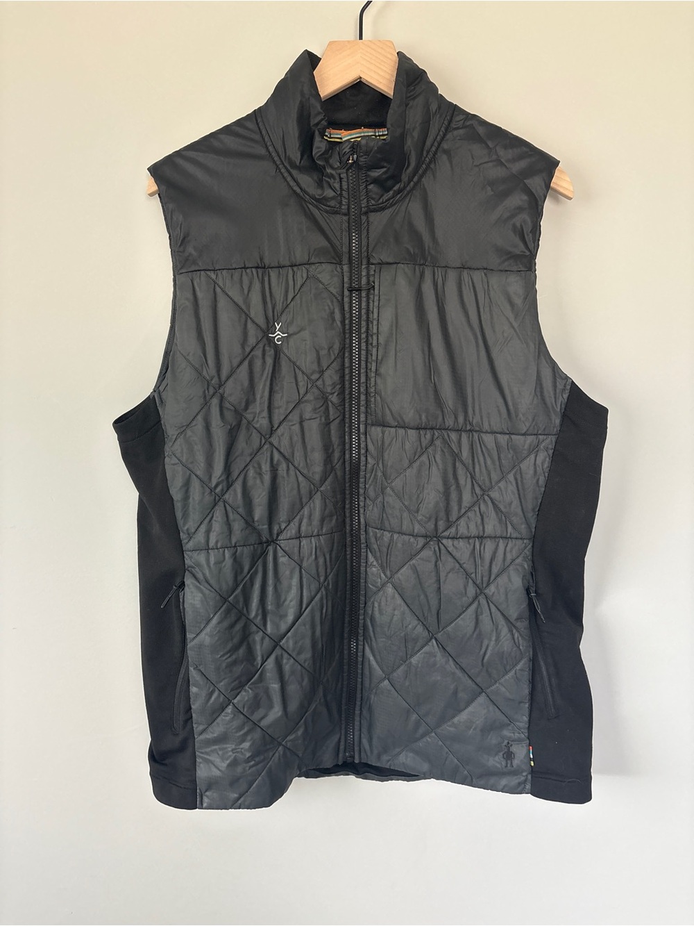 SMARTWOOL YC the Yellowstone Club Merino Wool Puffy Full Zip Vest Men’s XL